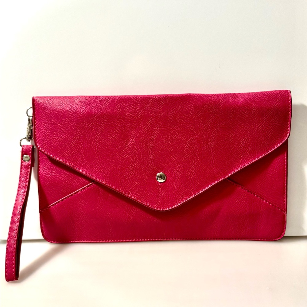 Elegant Pink Clutch Bag
